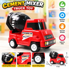 Mixer Truck toy-- Plastic Mixer Truck Toy