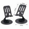 Mobile Stand Size Adjustable Metal Mobile Desk Stand